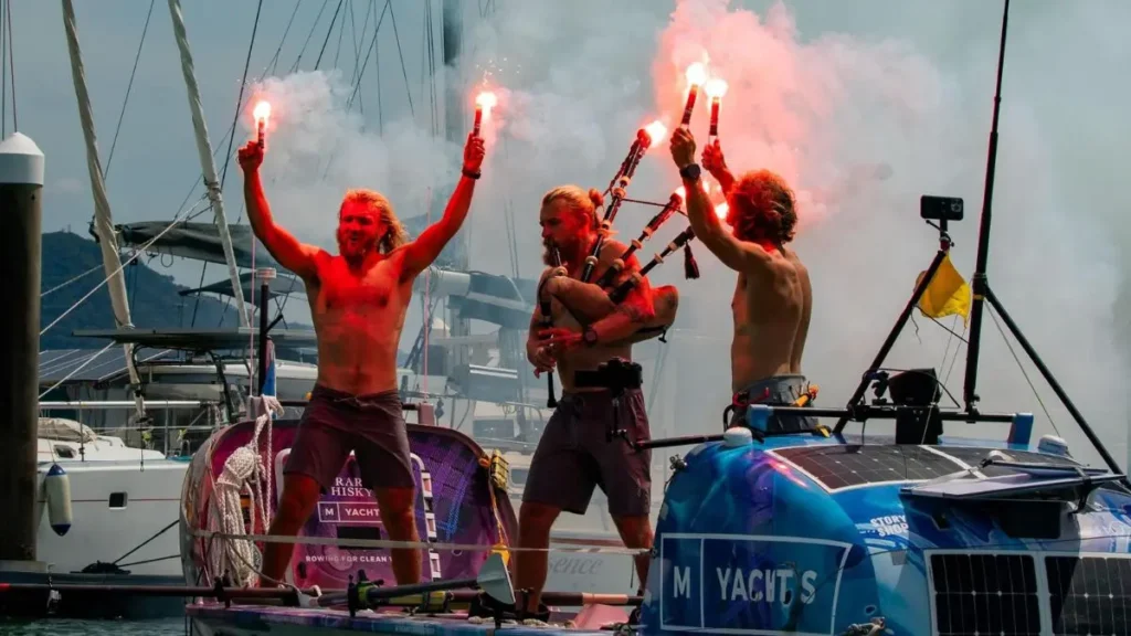 Brothers Set New Record for Fastest Unsupported Pacific Row, Overcoming Storms and Setbacks 2 Brothers Set New Record 2