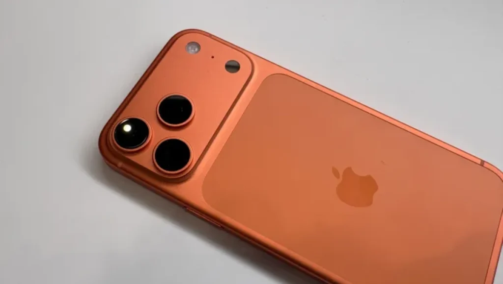 Apples iPhone 17 Pro Debuts Bold ‘Cosmic Orange Color 1