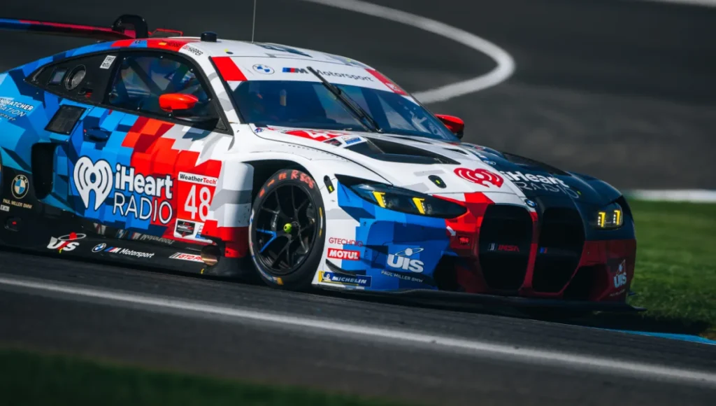 BMW M Hybrid V8 Shows Speed but Misses Podium at IMSA Indianapolis 1
