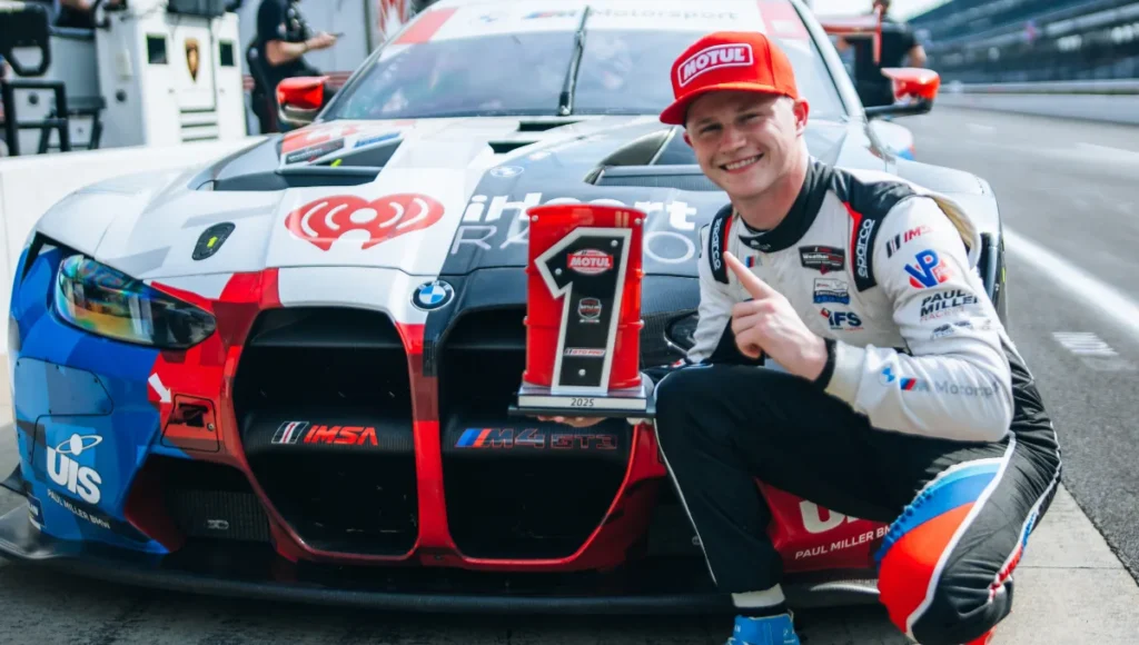 BMW M Hybrid V8 Shows Speed but Misses Podium at IMSA Indianapolis 6
