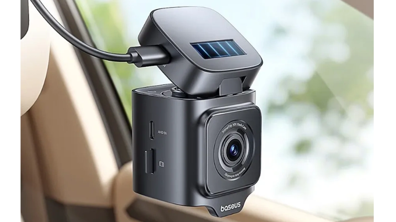 Baseus PrimeTrip VD1 Pro Dash Cam Debuts With Solar Power and 4K Recording