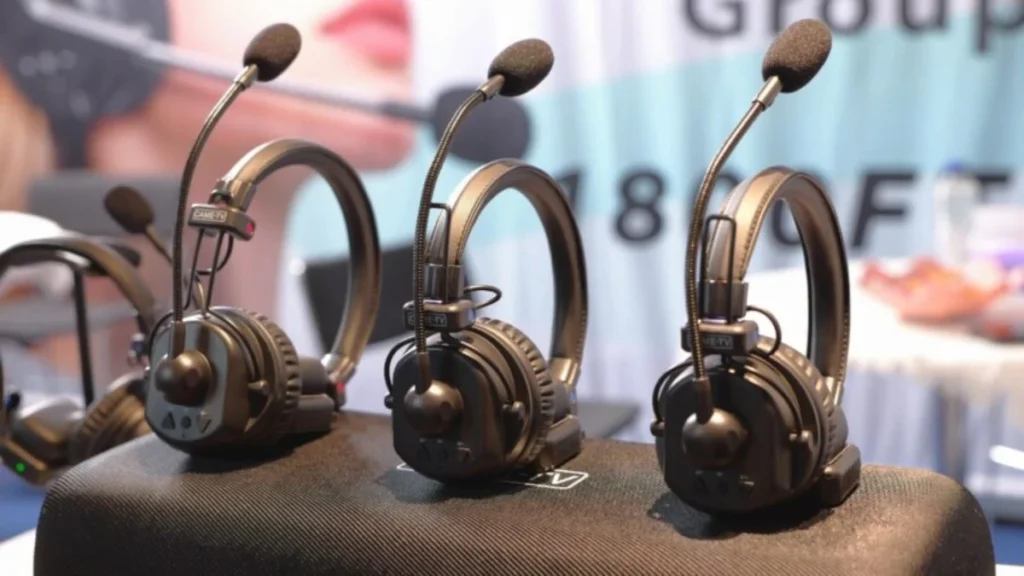 CAME TV Waero Pro 1.9GHz Wireless Headset Brings Zero Latency Duplex Communication to Production Teams 1