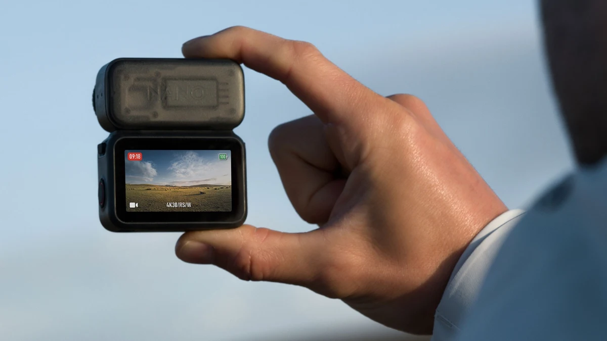 DJI Osmo Nano Launches Ultra-Light 52g Modular 4K Camera with 10-Bit Color