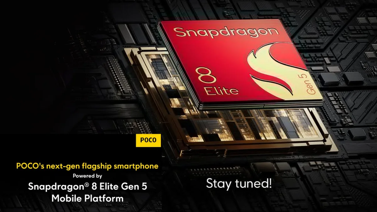 POCO Teases Snapdragon 8 Elite Gen 5 Flagship, Likely to Debut as POCO F8 Ultra