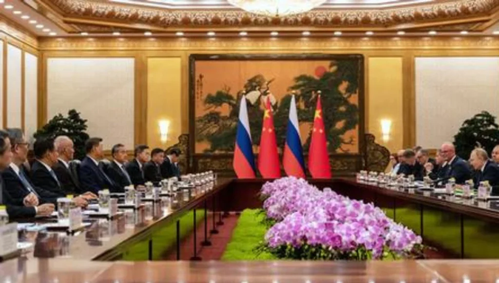 Putin and Xi Tout ‘Unprecedented’ Russia-China Ties Ahead of Beijing Military Parade 1 Putin and Xi Tout ‘Unprecedented Russia China Ties Ahead of Beijing Military Parade 2